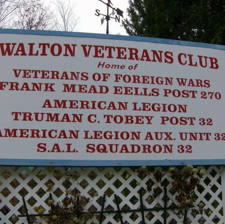 Walton Veterans Club Southern Tier Tuesdays